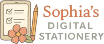Sophia's Digital Stationery